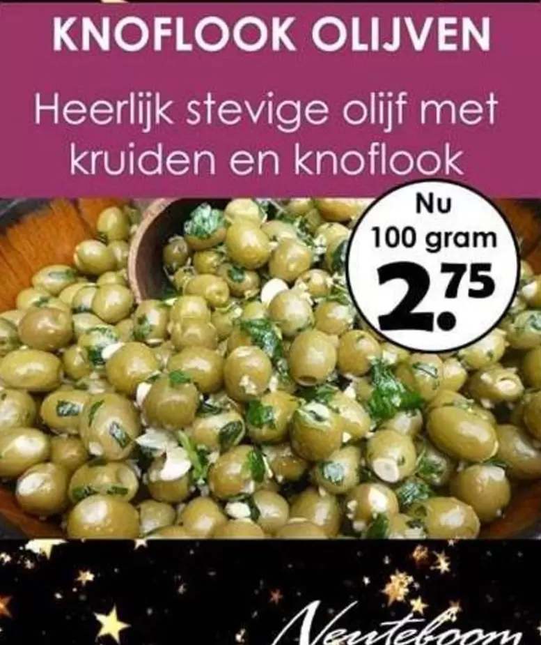 KNOFLOOK OLIJVEN