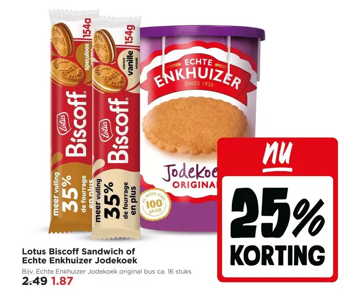 Lotus - Biscoff Sandwich of Enkhuizer Jodekoek