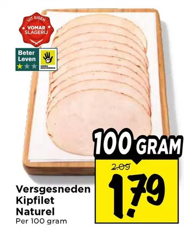 Versgesneden Kipfilet Naturel