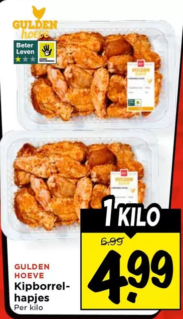 Kipborrelhapjes