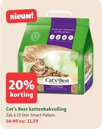 CAT - kattenbakvulling Smart Pellets