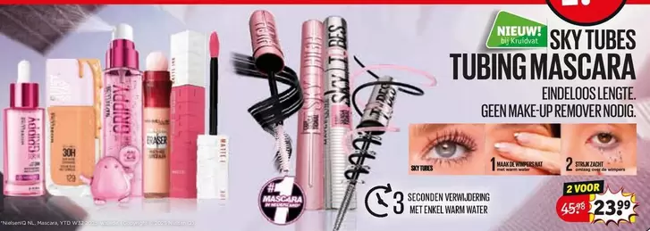 Maybelline - SKY TUBES TUBING MASCARA