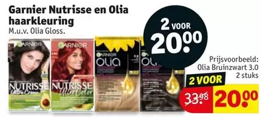 Garnier - Nutrisse en Olia haarkleuring