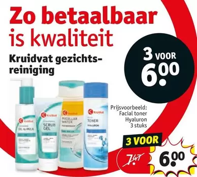 Kruidvat Gezichts-reiniging