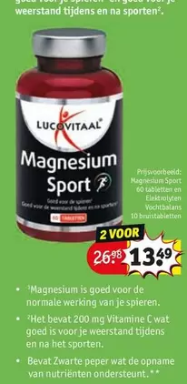 Lucovitaal - Magnesium Sport