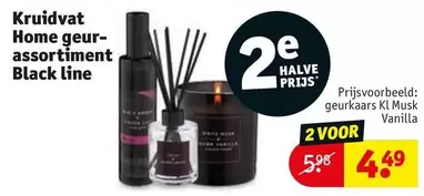 Home geur-assortiment Black line