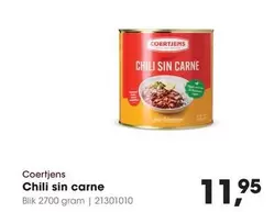 Chili sin carne