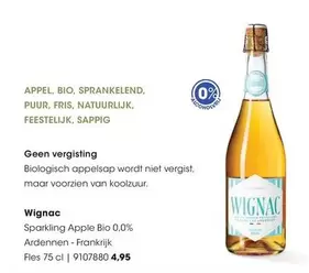 Bio - Sparkling Apple 0.0
