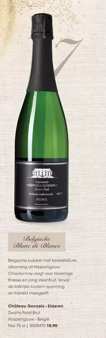 De - Château Gessels - Etspran Zwarte Parel Brut