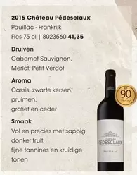 2015 Château Pédesclaux Pauillac - Frankrijk Fles 75 cl | 8023560 41,35