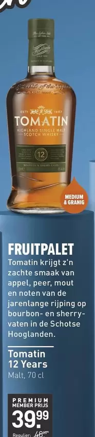 De - Tomatin 12 Years
