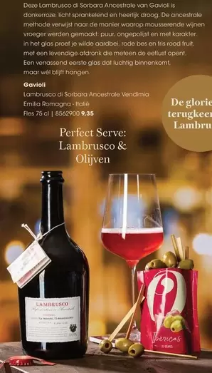 De - Lambrusco di Sorbara Ancestrale
