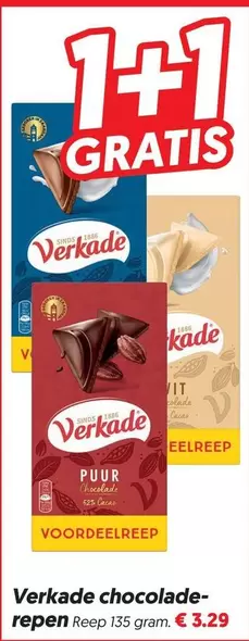 Verkade chocolade-repen