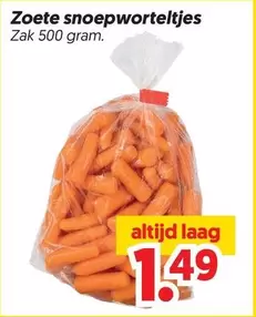 Zoete snoepworteltjes
