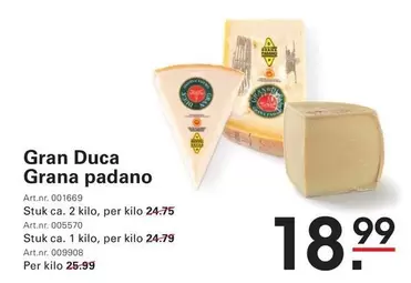 Gran Duca Grana padano