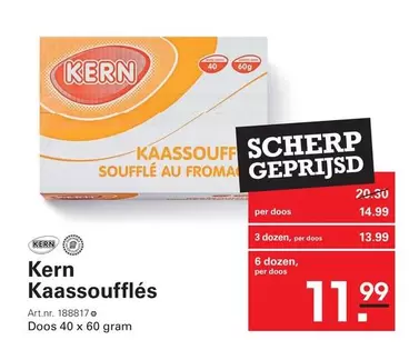 Kaassoufflés Doos 40 x 60 gram