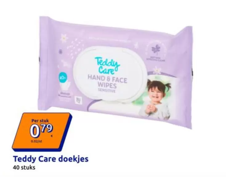 Hand & Face Wipes Sensitive