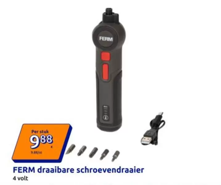 Draaibare Schroevendraaier