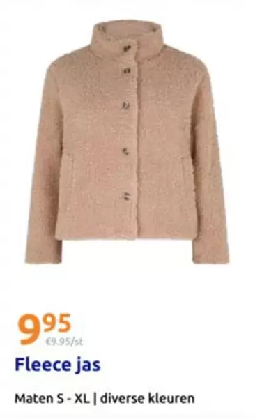 Fleece jas