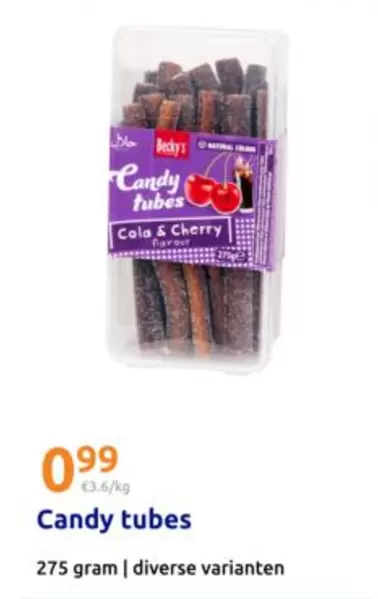 Candy tubes