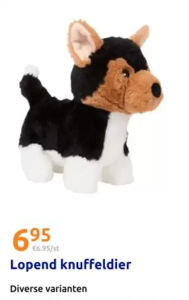 Lopend knuffeldier
