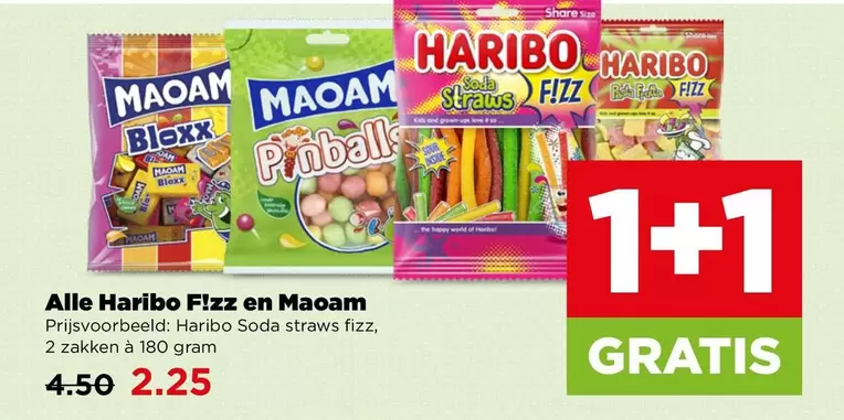 Haribo -  Fizz en Maoam