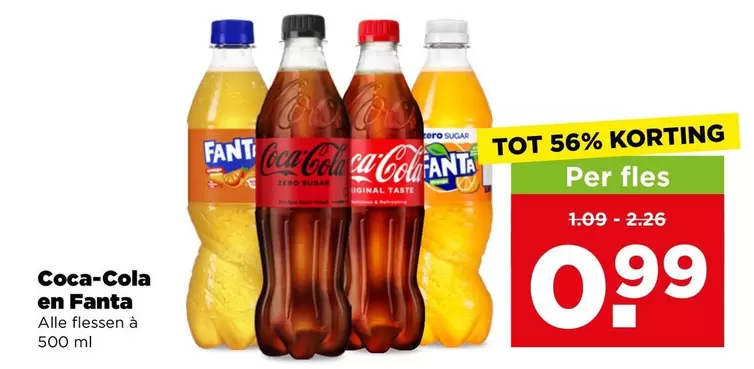 Coca-Cola -  en Fanta