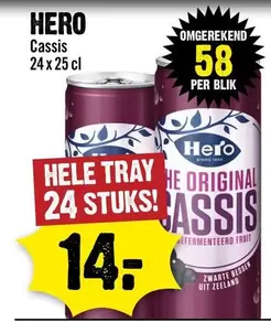 Hero - Cassis