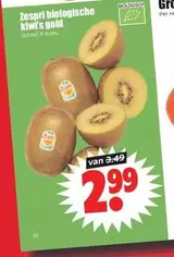 biologische kiwi's gold