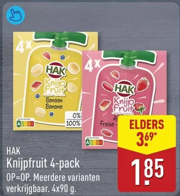 Knijpfruit 4-pack