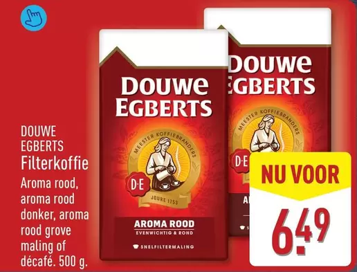 Douwe Egberts - Filterkoffie Aroma rood