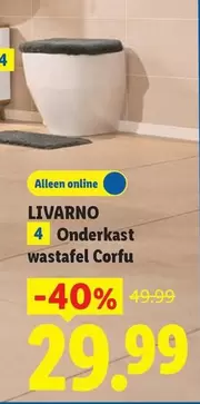 Onderkast wastafel Corfu
