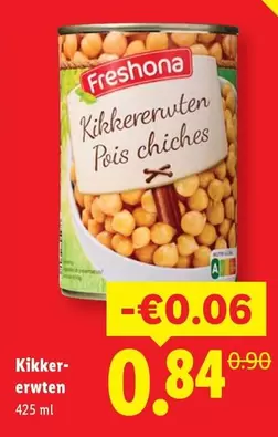 Kikkererwten / Pois chiches