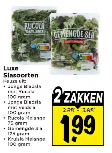 Luxe Slasoorten