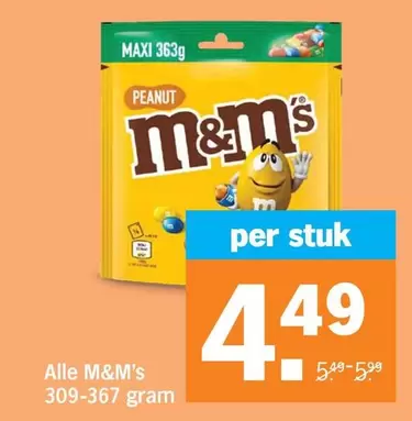 M&M's -  -