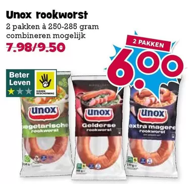 extra - Unox rookworst
