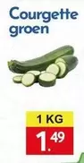 Courgette groen