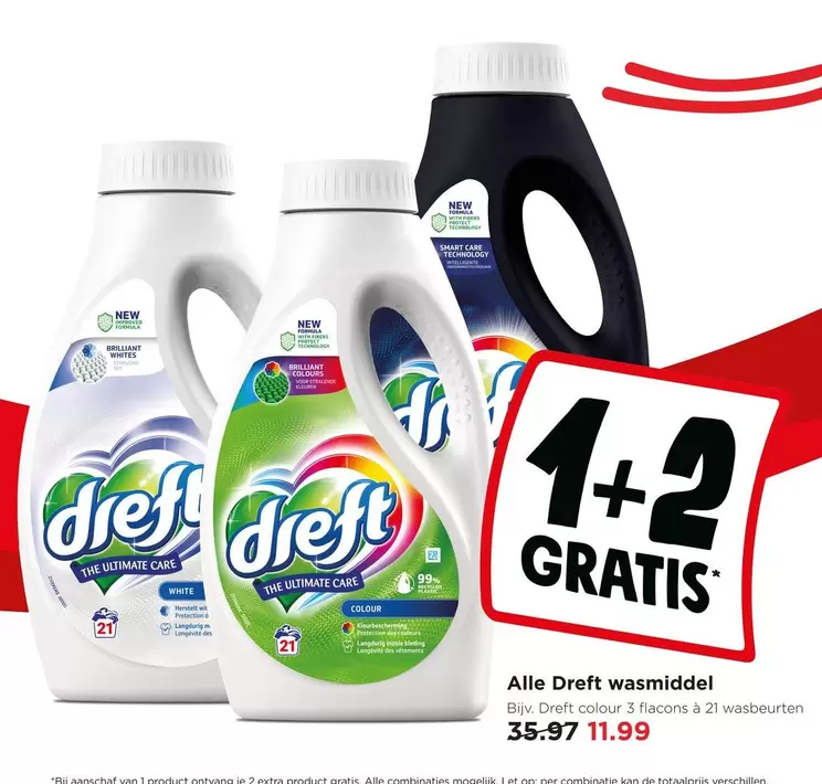 White - Dreft wasmiddel