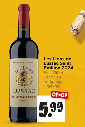 De - Les Lions de Lussac Saint Emilion 2024
