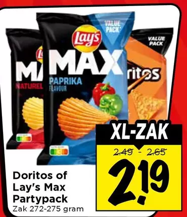 Lay's - Doritos of  Max Partypack