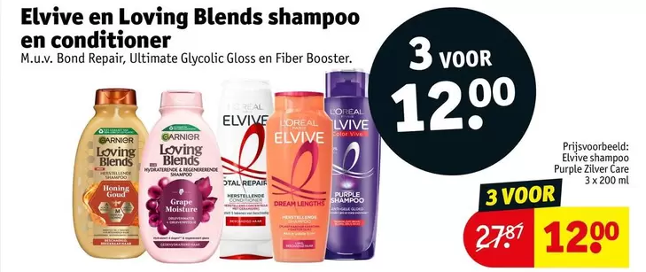 Elvive -  en Loving Blends shampoo en conditioner