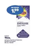 Lipton - Thee, earl grey, Feel Good Selection