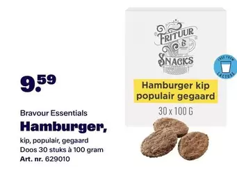Hamburger kip populair gegaard