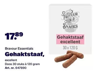 Gehaktstaaf, excellent