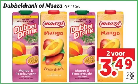 it - Dubbeldrank of Maaza