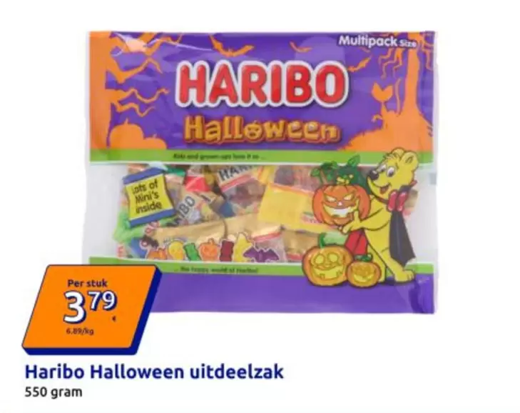 Haribo - Halloween uitdeelzak