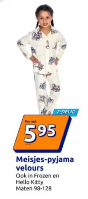 Frozen - Meisjes-pyjama velours