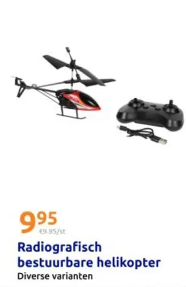 Radiografisch bestuurbare helikopter