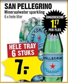 San Pellegrino Mineralwater sparkling