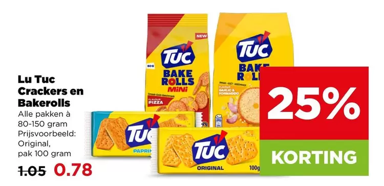 Crackers en Bakerolls
